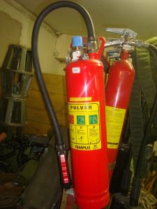 Brandsläckare pulver