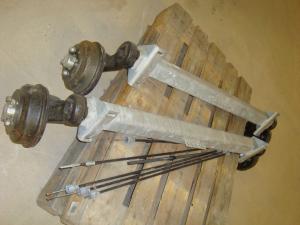 Nya släpvagns axlar BPW