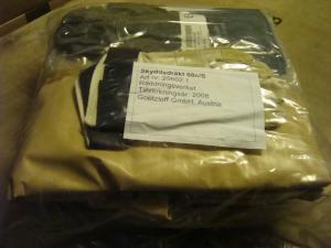 Komplett skyddsdräkt från topp till tå !