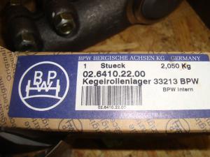 Hjullager BPW  nr 33213