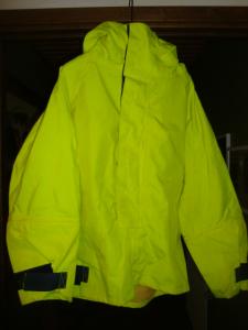 Skyddsdräkt i reflex material  Lev. komplett i väska!