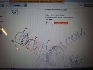 Hummer H1 reservdelar nr 5331-01-335-8878