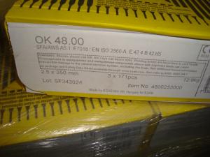 Esab Svetselektroder  ok 48.00 2,5 mm hylsa 1x 171st 4,3kg