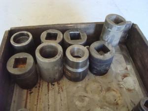 Krafthylsa 2,5 tum fäste . Tillfälle o köpa ett parti större gängade hylsor!