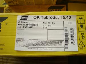 Esab tubrodur 15.40 1,6mm