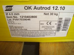 Esab Autorod 12.10  4,0mm 30 kg/rlr