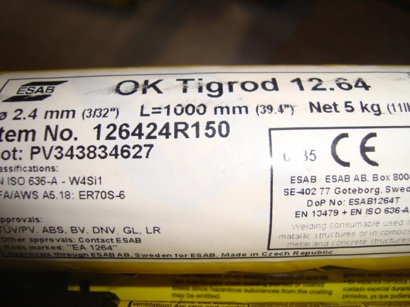 Esab Tigrod 12.64 2,4mm 5kg