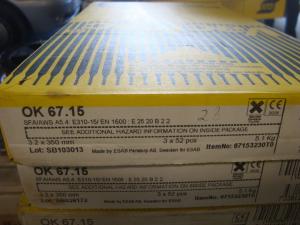 Esab Svetselektroder   OK 67.15 3,2 mm 5,1 kg/pkt