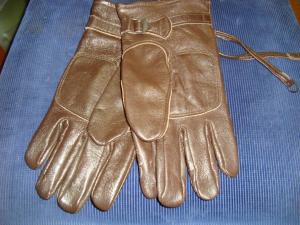 Femfingerhandskar Skinn!