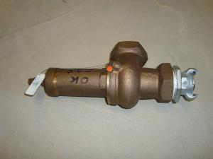 Ställbara övertrycksventiler 2,1/4 tum och atlaskoppling 