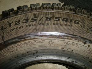 Cooper dubbade vinterdäck !  235/85x16