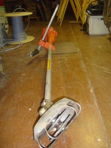 Röjsåg husqvarna 244 RX modifierad för vass o sjögräs