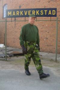 Militärskjorta m-55 Storlek: S