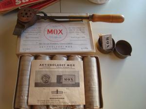 Tillfälle att köpa en komplett sats löd/svetsutr. från mox  Retro