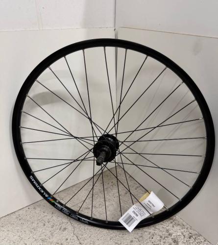 Bakhjul 26” Svart 6-Bult Frikrans QR 23-559