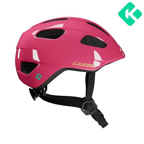 Lazer hjälm Pnut 2.0 KinetiCore Fuchsia Grönt Spänne 46-50 cm