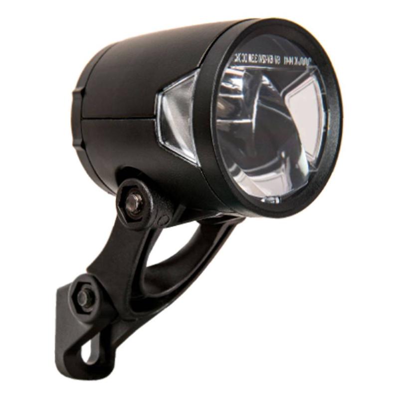 Framlampa Herrmans H-Black MR8, 180 lm, dynamo ,6V, StVZO