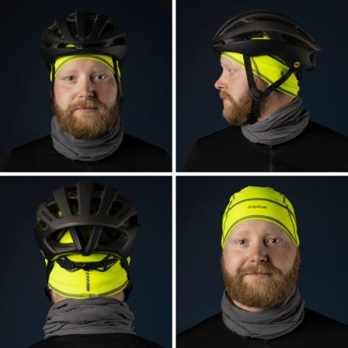 GripGrab Thermo Hi-Vis Hjälmmössa Vår/höst