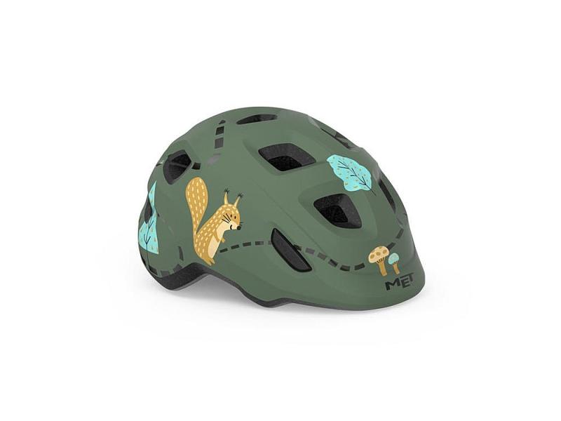 MET Helmet Hooray Green Forest/Glossy Grönt spänne