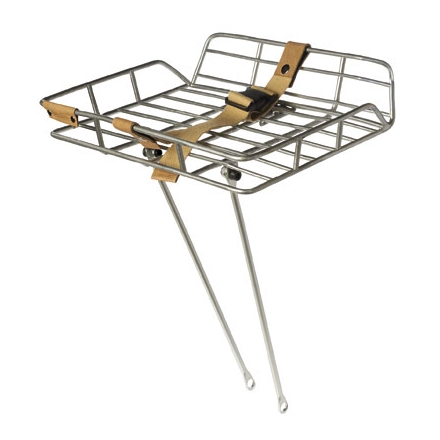 Basil Portland Pakethållare fram Silver