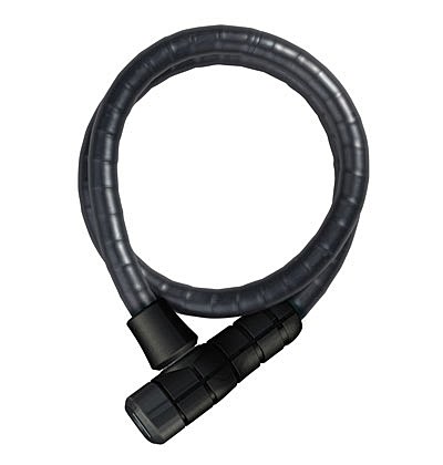 Abus Steel-O-Flex Microflex 6615K/85, 15 mm, svart