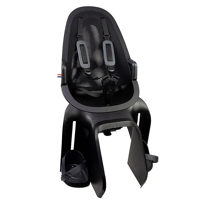 Cykelbarnstol Qibbel Air AVS+ Svart