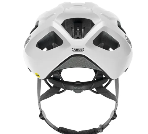 ABUS Macator MIPS Polar White L (58–62 cm)