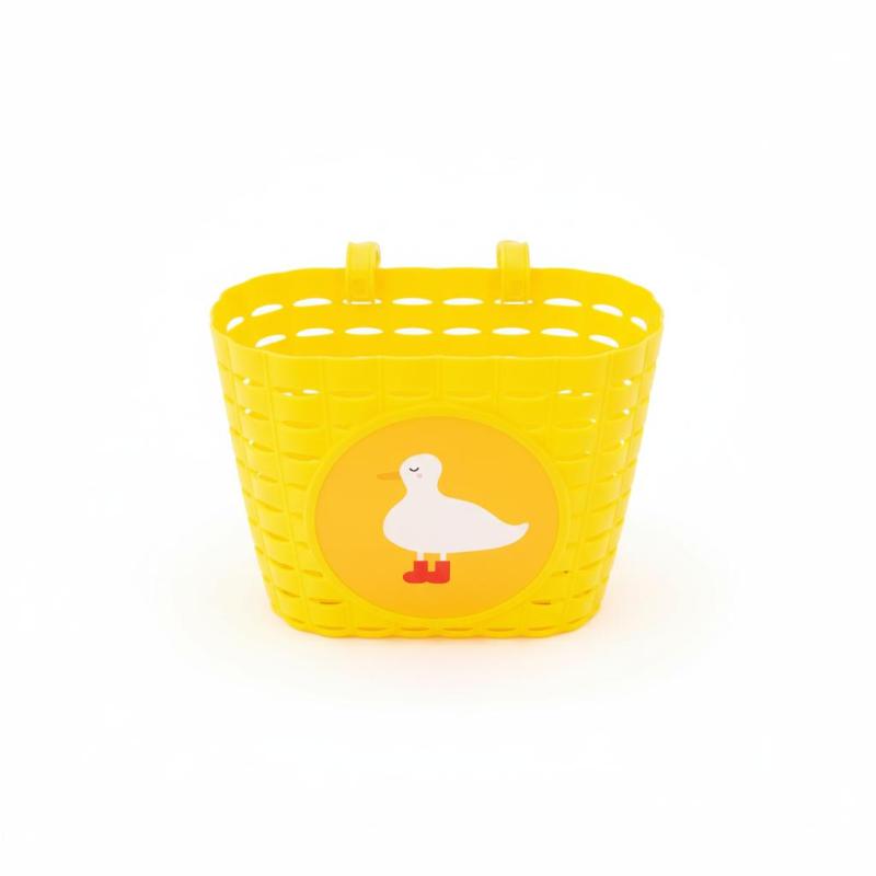 Cykelkorg för barn Gul Anka