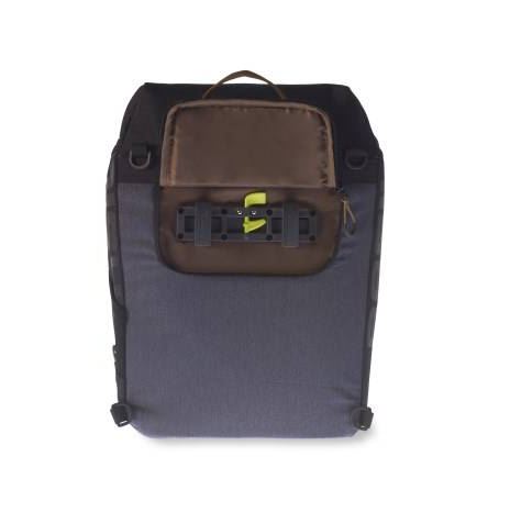 Basil Miles Daypack Skiffer/Svart