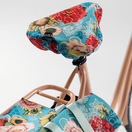 Basil Bloom Field Sadelskydd Sky Blue