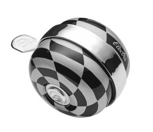Ringklocka Electra Checkerboard Spinner Bell
