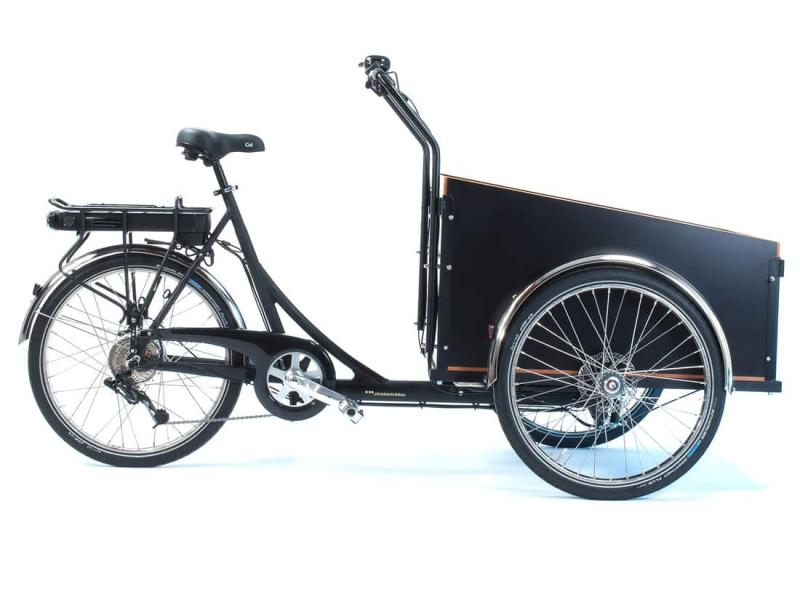 Christiania Bike Light Med Elmotor Öppningsbar front Inkl Kapell