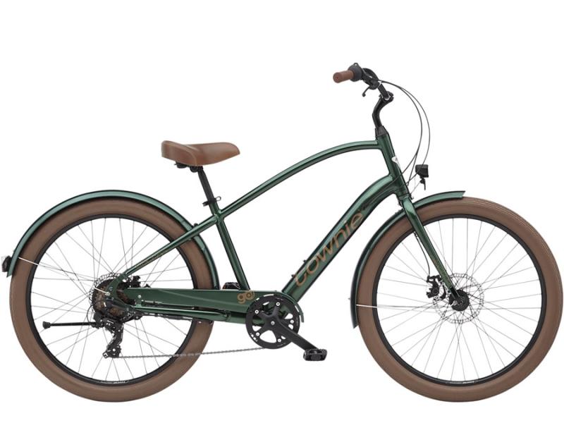 Electra Elcykel Townie Go! 7D EQ Step-Over Evergreen Metallic