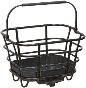 Cykelkorg AVS clicksystem 23 L svart med bärhandtag