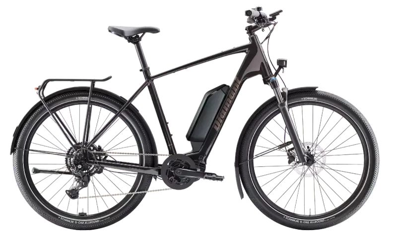 Diamant Herr Elcykel Zing Trip Core 800WH Svart Metallic