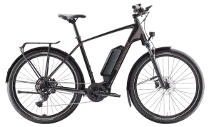 Diamant Herr Elcykel Zing Trip Core 800WH Svart Metallic