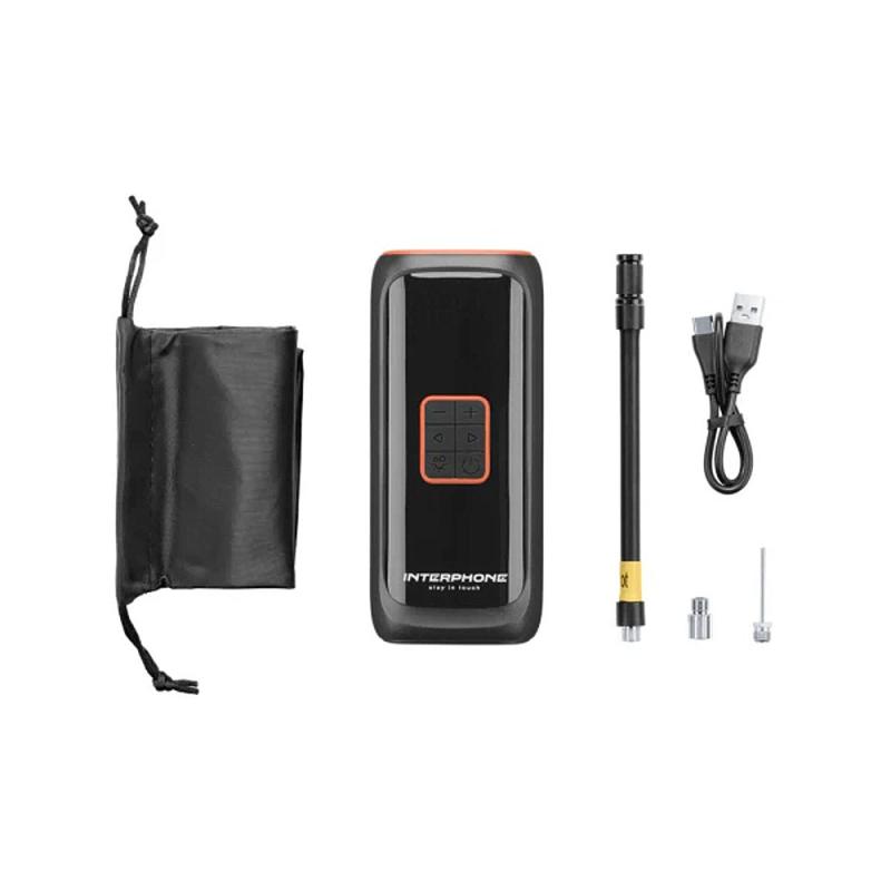 Interphone Smart Air Pump – Portabel kompressor digital mätare