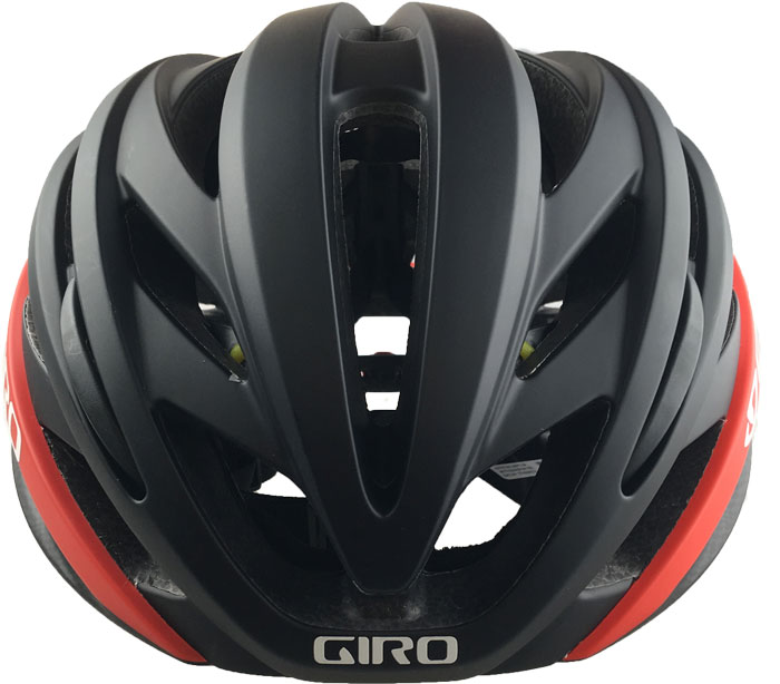 Giro Syntax Mips Black/Red, Lätt och Ventilerad Landsvägshjälm