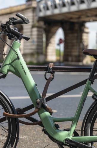 ABUS Infinity Loop 1806/140 Black – Kättinglås med dubbla öglor