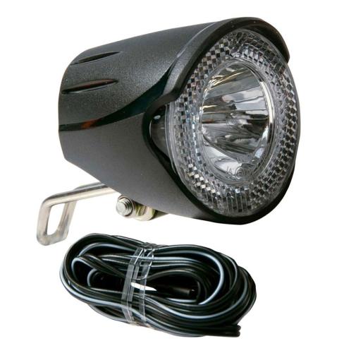 Framlampa UNION LED, navdynamo, 20 LUX