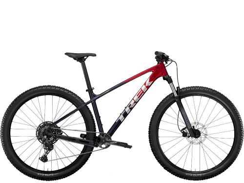 Trek Marlin 6 Gen 3 Rage Red to Deep Dark Blue Fade