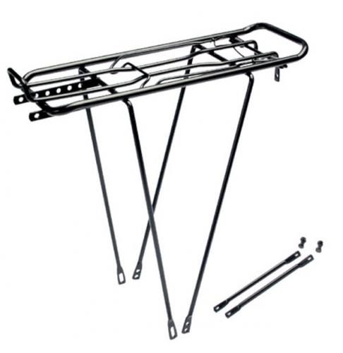 Pakethållare 24" svart