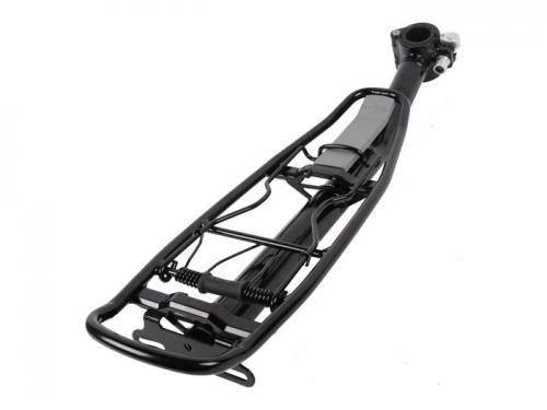 Pakethållare för sadelstolpen med AVS