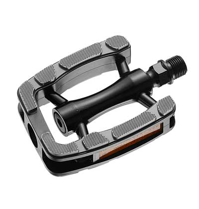 Standard Pedal 9/16"  SP-823 Svart Med Halkskydd