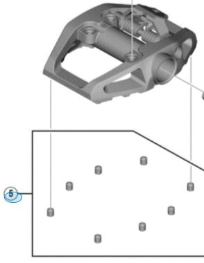 Fäst pins S 8 st PD-T8000