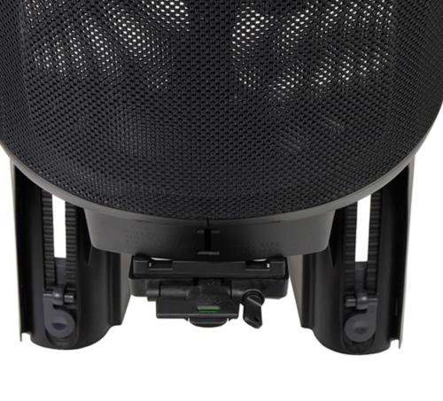 Cykelbarnstol Qibbel Air AVS+ Svart