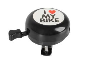 Ringklocka "I Love My Bike"