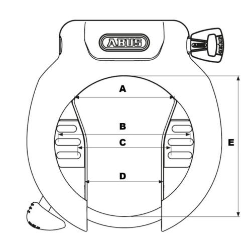 Abus Amparo Ramlås Pro 4750SL Plug-in