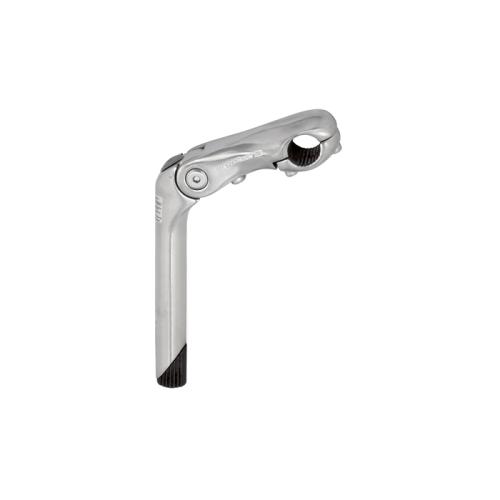 Styrstam Ställbar 22.2mm x 90/180 mm Silver