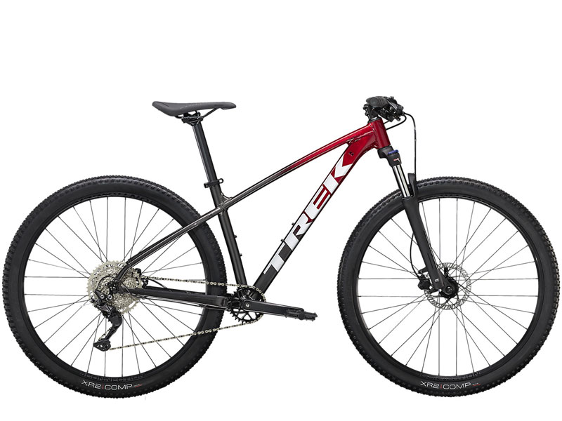 Trek Marlin 6 Rage Red to Dnister Black Fade Gen 2